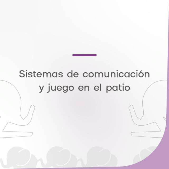 M Dulo Juego De Patio Recreo Sistema De Comunicaci N Aumentativo